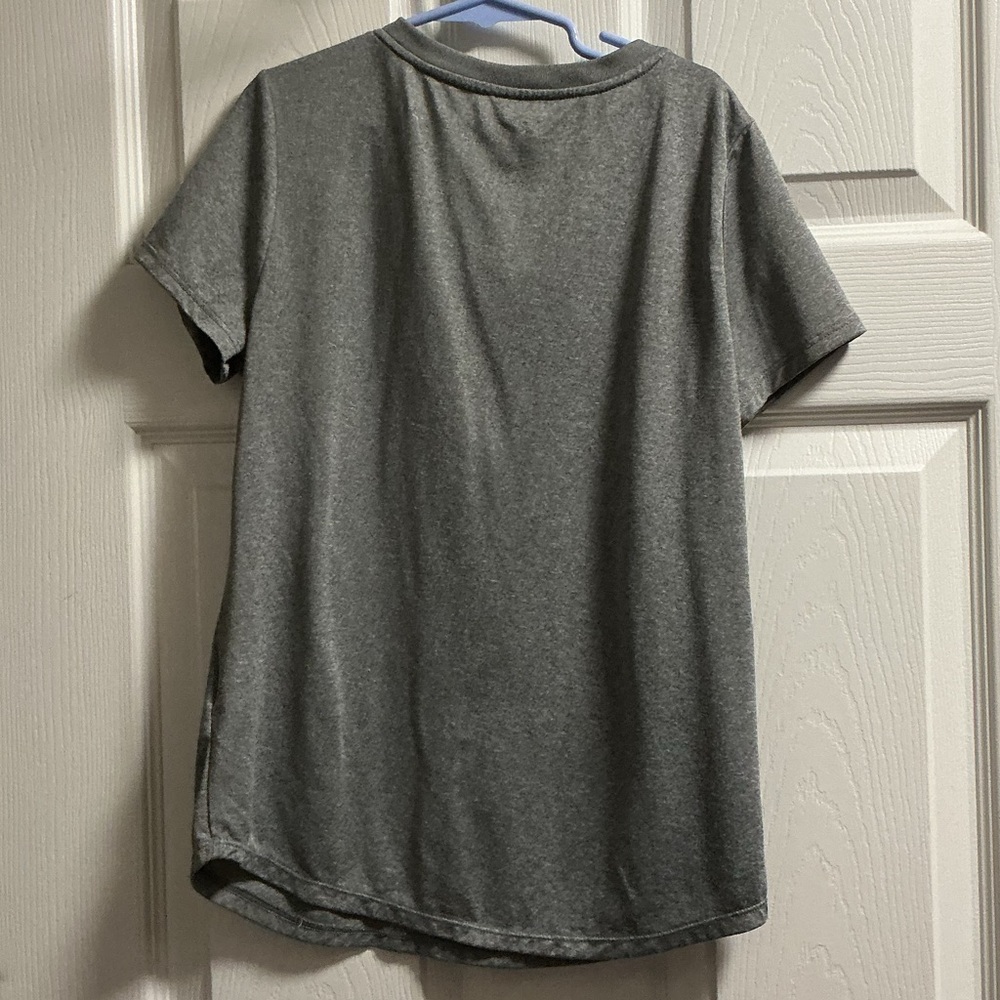 Nike Heather Gray Dri-FIT Tee - Picture 2 of 3